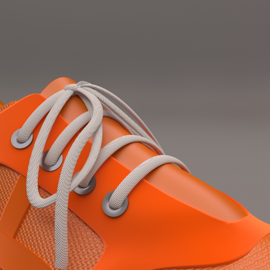 Orange Sneaker preview image 2